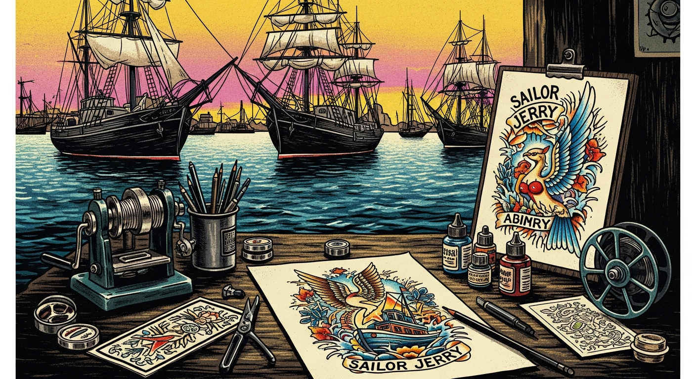 La herencia de Sailor Jerry: Ingeniería del dermis y el nacimiento del Old School
